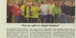 Platz eins geht an "Nagels Nachbarn"