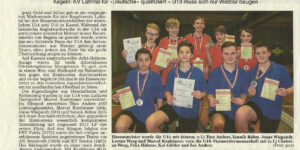 U14 erneut Hessenmeister