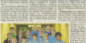 GH Krofdorf-Gleiberg stellt besten Nachwuchs