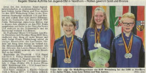 Silber für Flimm/Anders