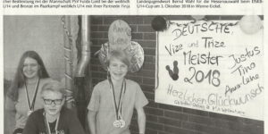 Toller Empfang für erfolgreiche junge Sportler des KSV Wettenberg